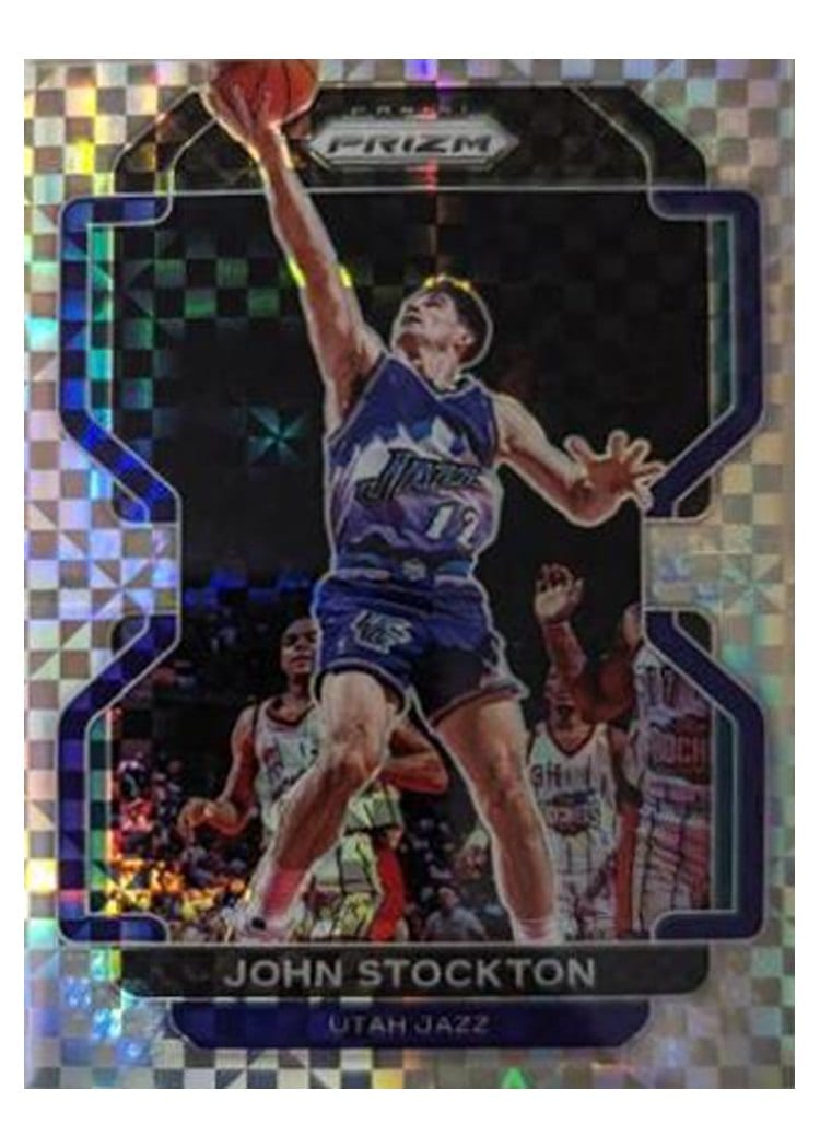 2021-22 Panini Prizm Base Set John Stockton #267 card
