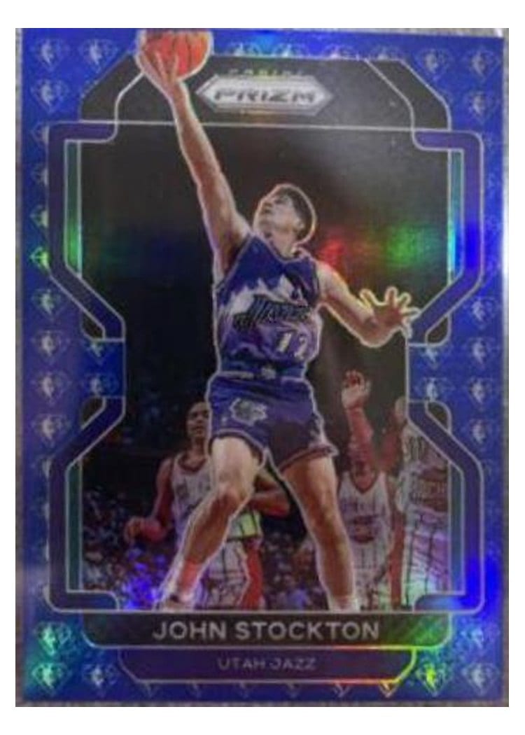 2021-22 Panini Prizm Base Set John Stockton #267 card