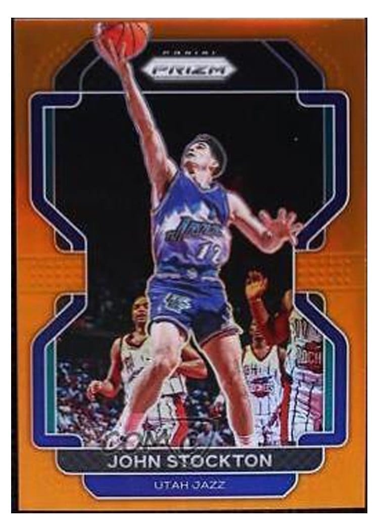 2021-22 Panini Prizm Base Set John Stockton #267 card
