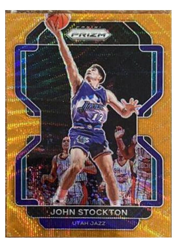 2021-22 Panini Prizm Base Set John Stockton #267 card