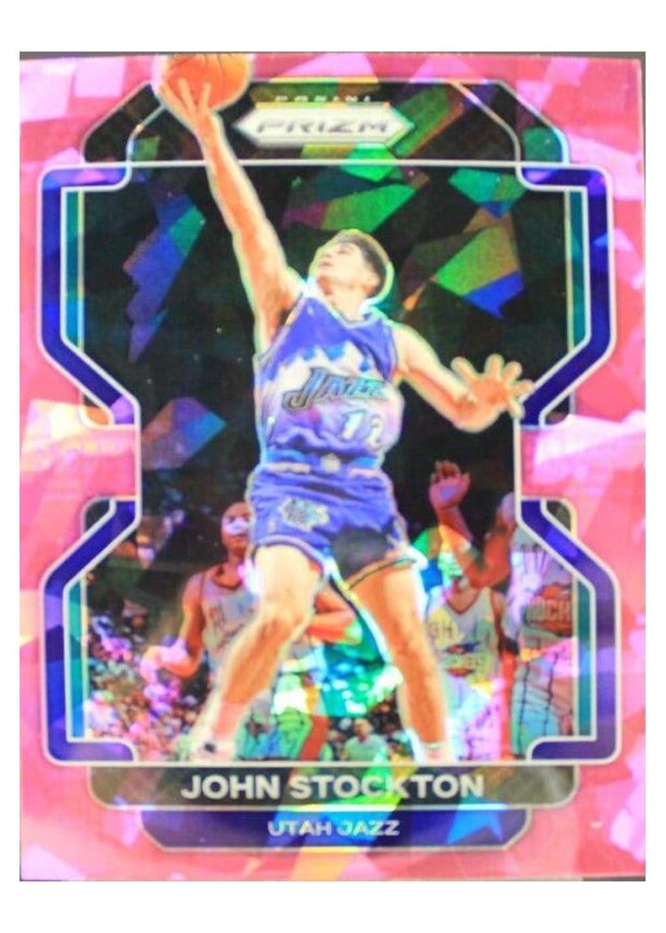 2021-22 Panini Prizm Base Set John Stockton #267 card