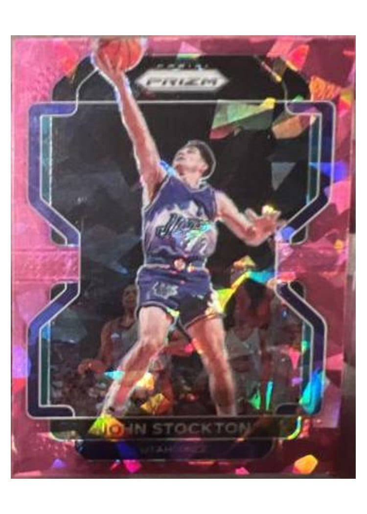 2021-22 Panini Prizm Base Set John Stockton #267 card