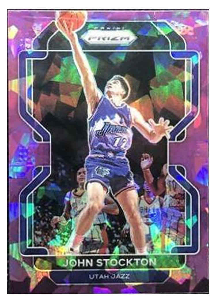 2021-22 Panini Prizm Base Set John Stockton #267 card