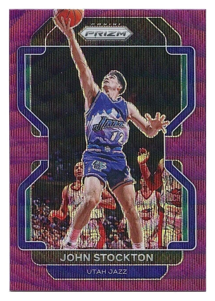 2021-22 Panini Prizm Base Set John Stockton #267 card