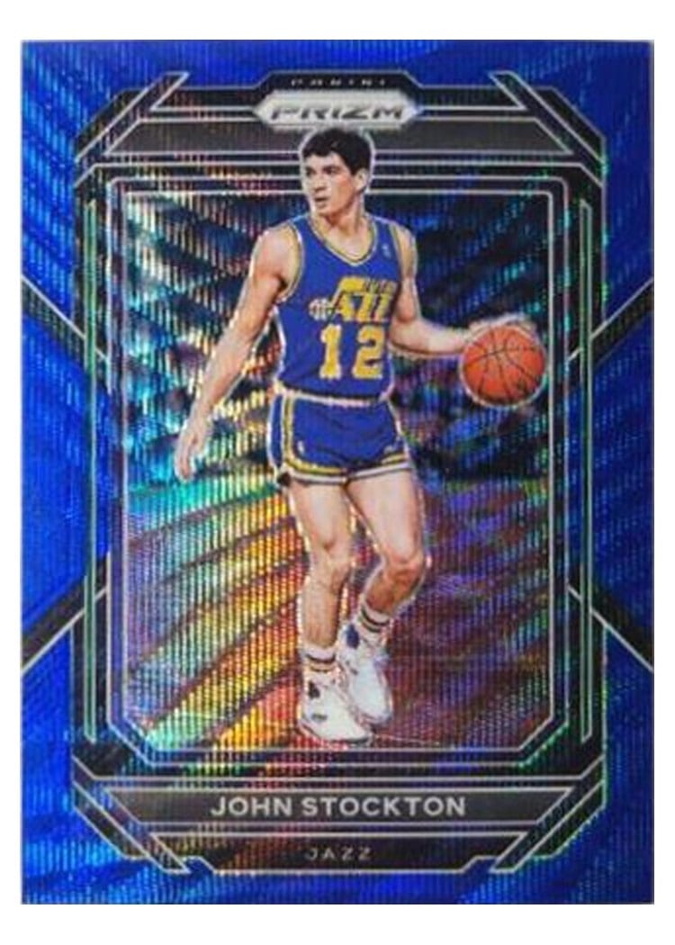 2022-23 Panini Prizm Base Set John Stockton #292 card