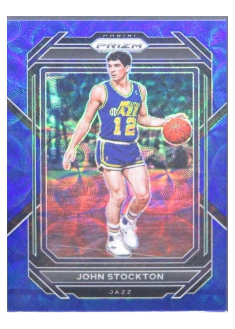 2022-23 Panini Prizm Base Set John Stockton #292 card