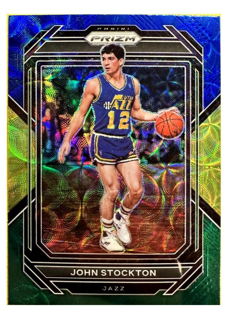 2022-23 Panini Prizm Base Set John Stockton #292 card