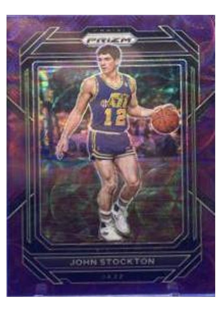2022-23 Panini Prizm Base Set John Stockton #292 card