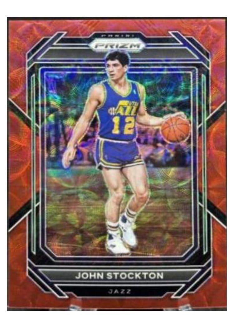 2022-23 Panini Prizm Base Set John Stockton #292 card