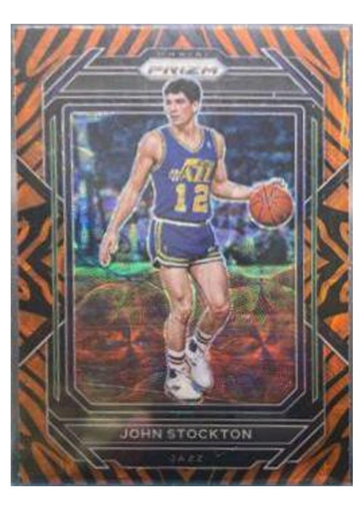 2022-23 Panini Prizm Base Set John Stockton #292 card