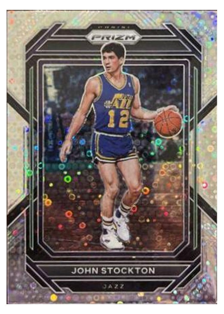 2022-23 Panini Prizm Base Set John Stockton #292 card