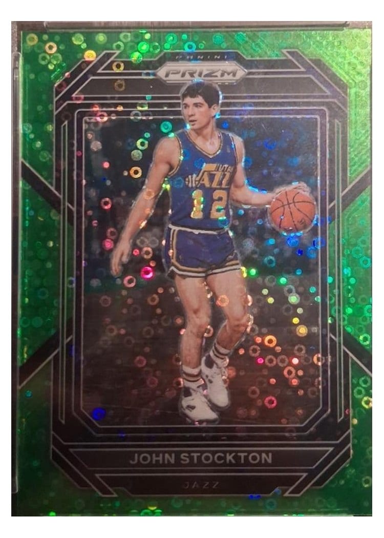2022-23 Panini Prizm Base Set John Stockton #292 card