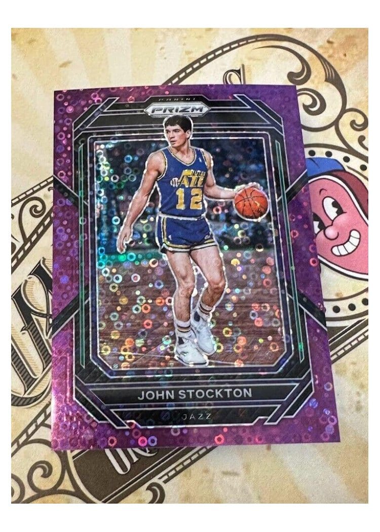 2022-23 Panini Prizm Base Set John Stockton #292 card