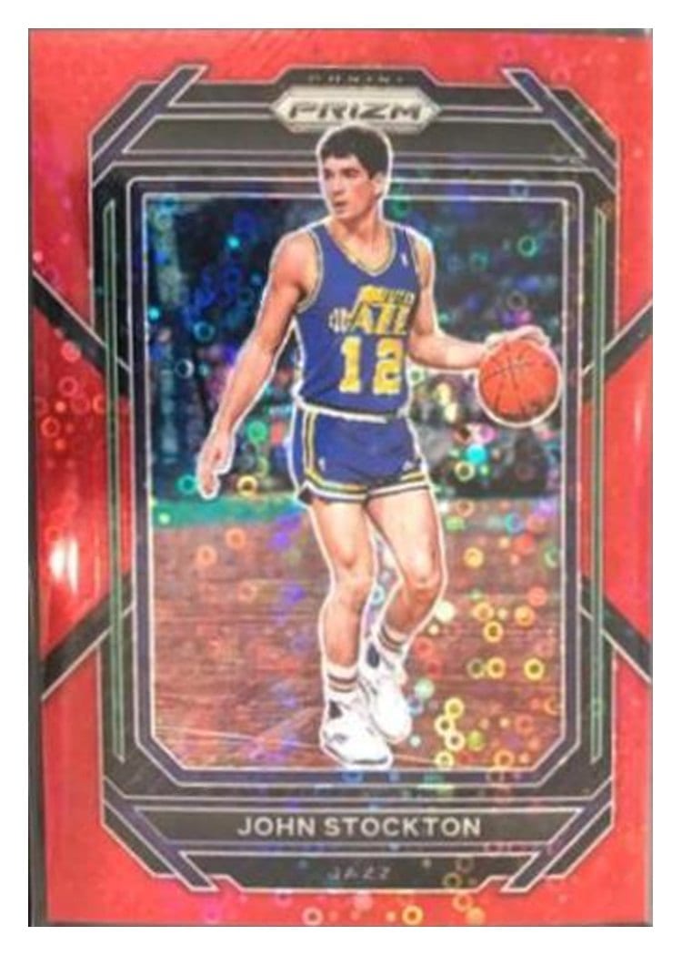 2022-23 Panini Prizm Base Set John Stockton #292 card