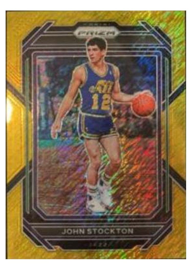 2022-23 Panini Prizm Base Set John Stockton #292 card