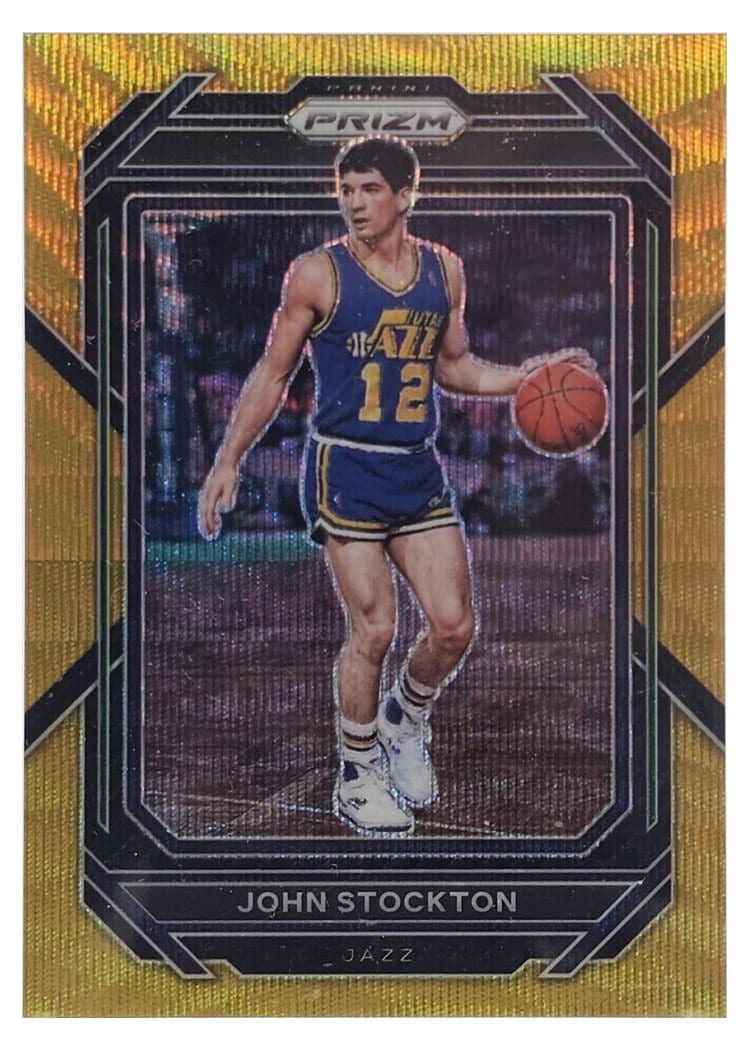 2022-23 Panini Prizm Base Set John Stockton #292 card