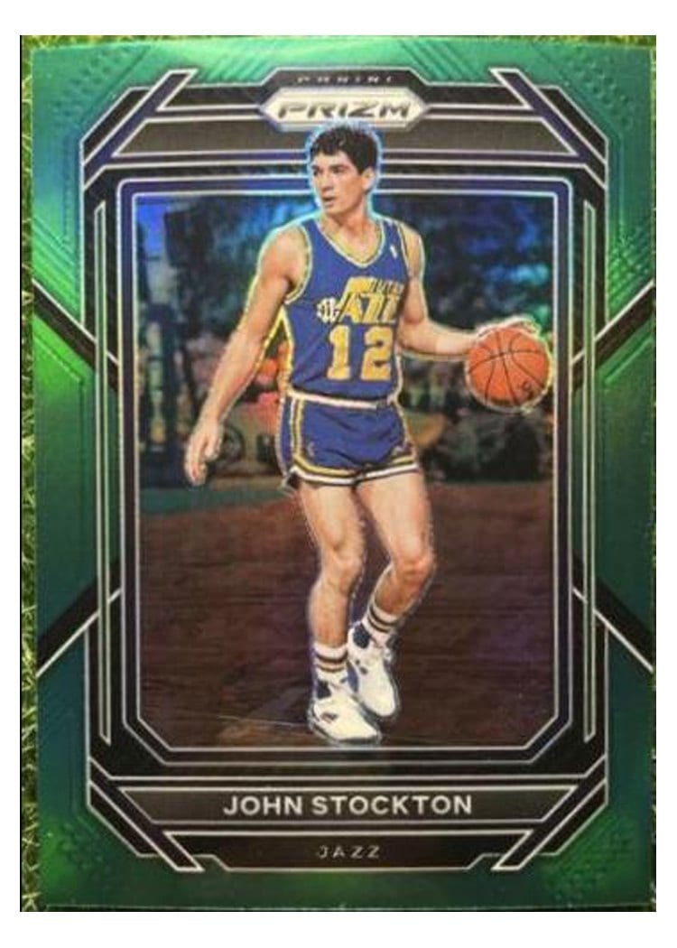 2022-23 Panini Prizm Base Set John Stockton #292 card
