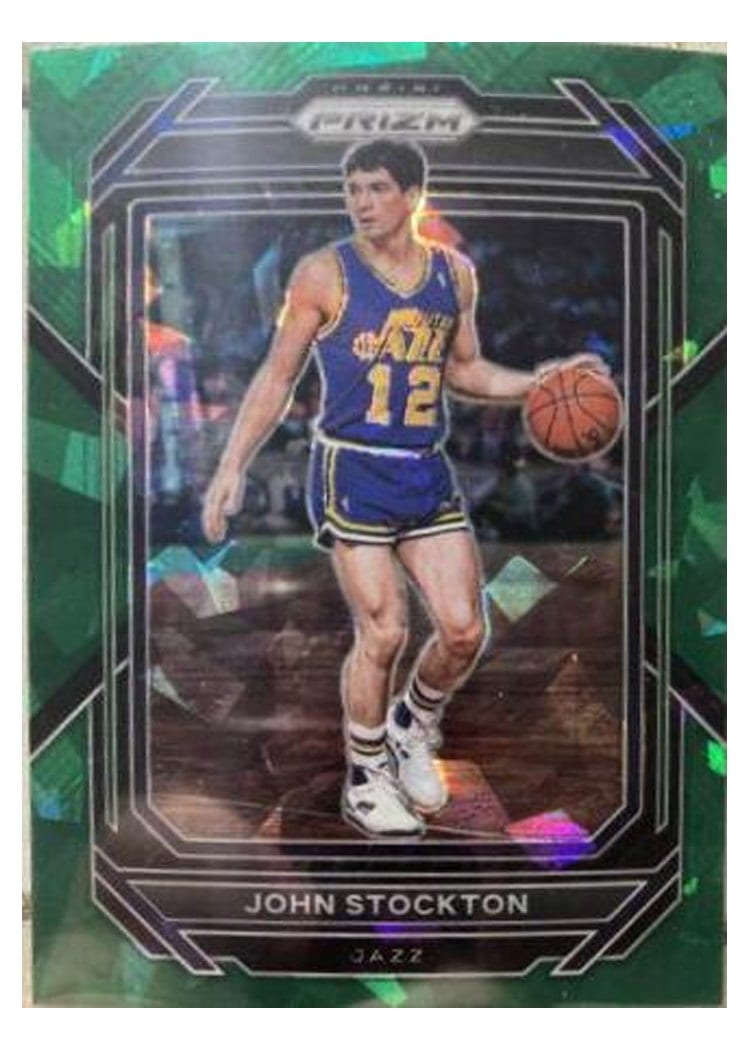 2022-23 Panini Prizm Base Set John Stockton #292 card