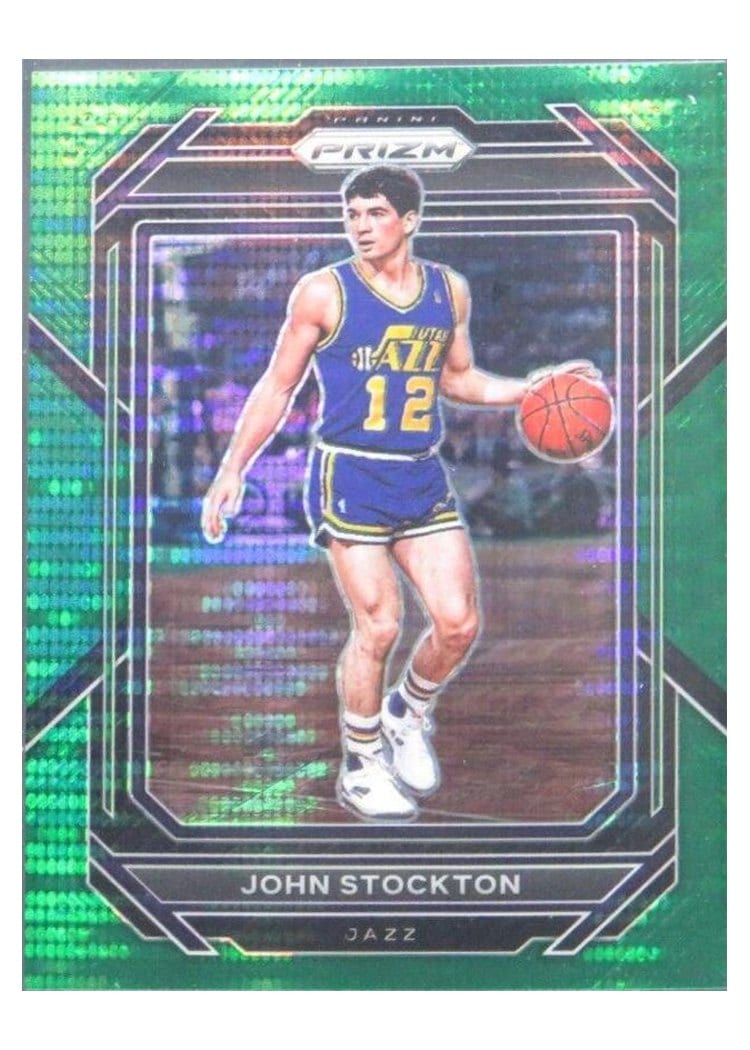 2022-23 Panini Prizm Base Set John Stockton #292 card