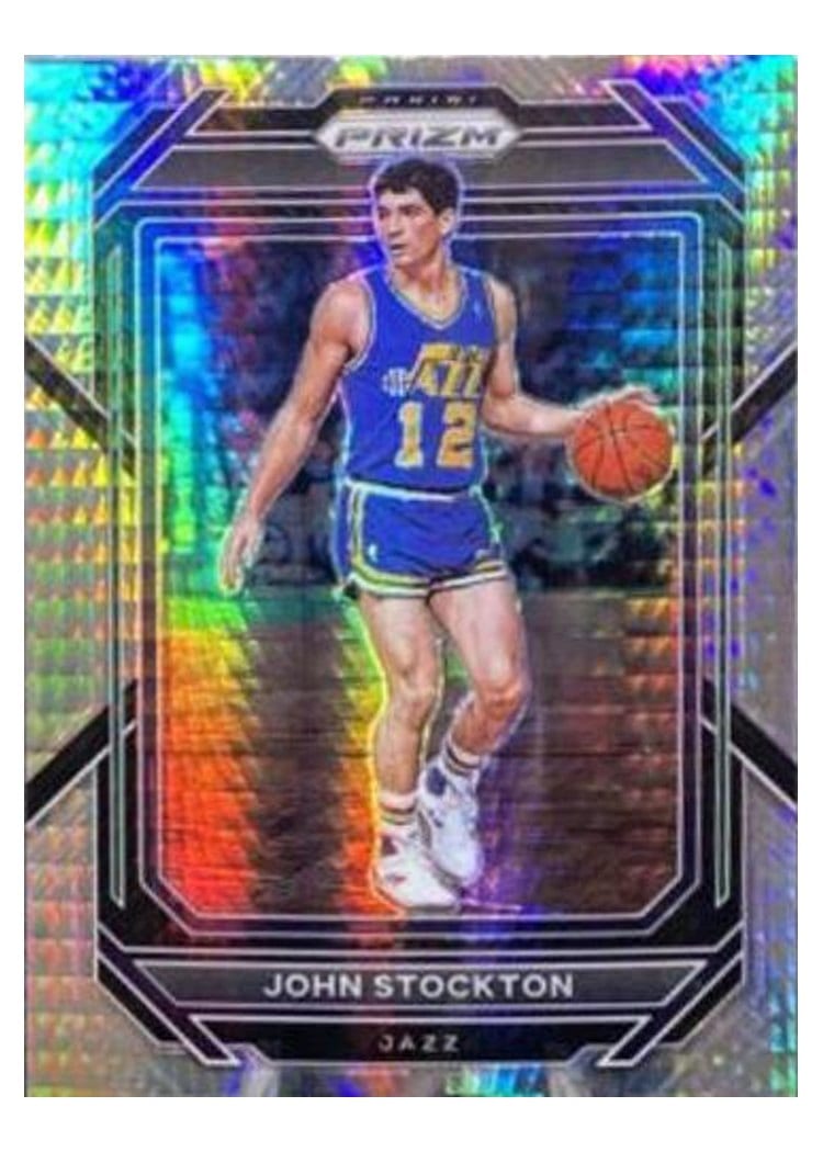 2022-23 Panini Prizm Base Set John Stockton #292 card