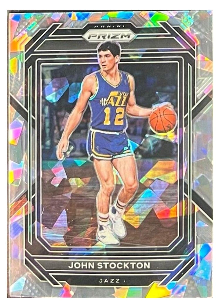 2022-23 Panini Prizm Base Set John Stockton #292 card