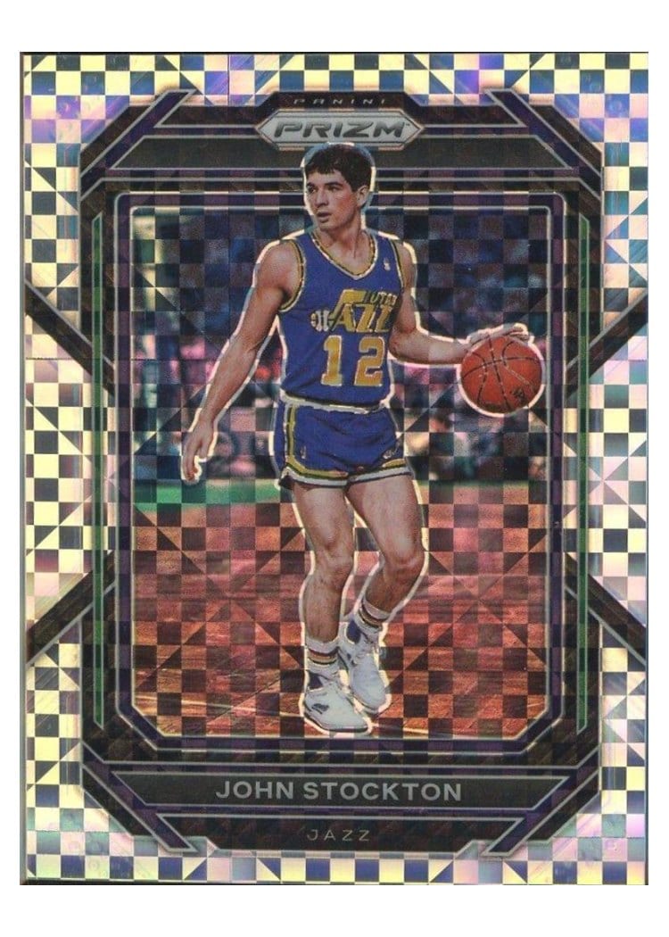 2022-23 Panini Prizm Base Set John Stockton #292 card