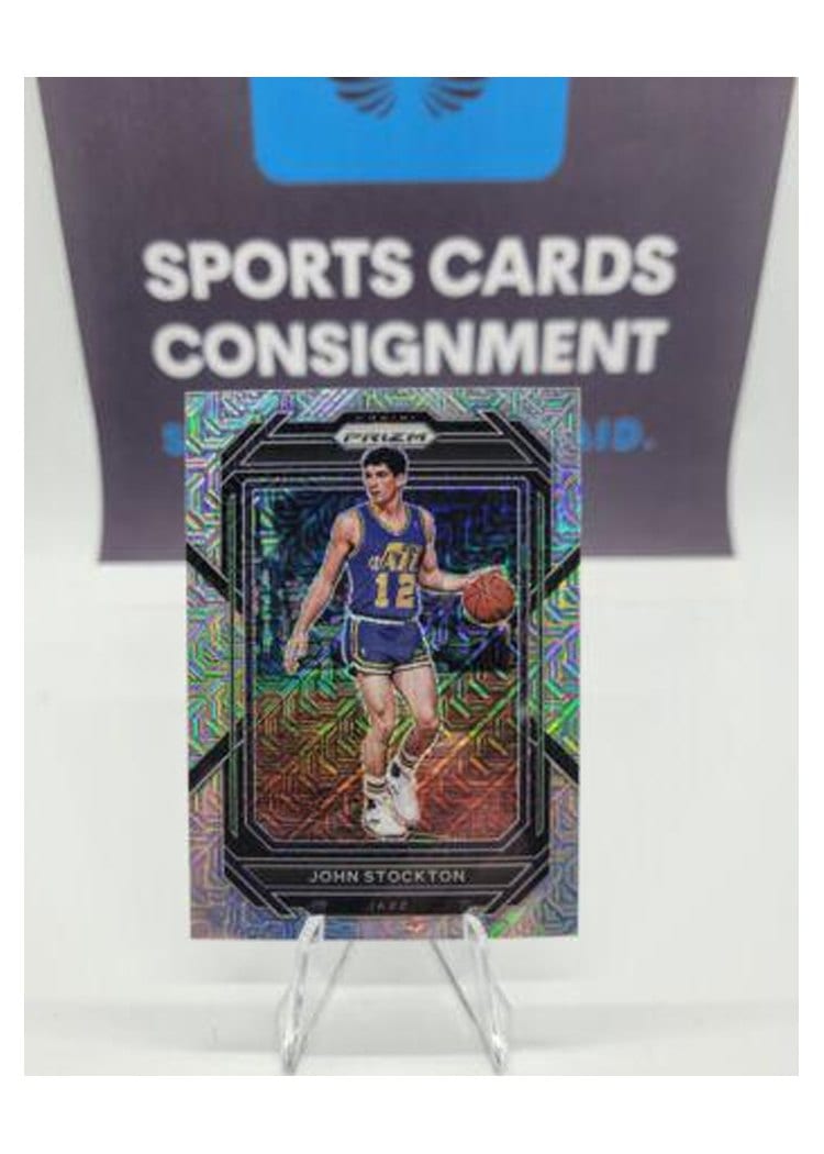 2022-23 Panini Prizm Base Set John Stockton #292 card
