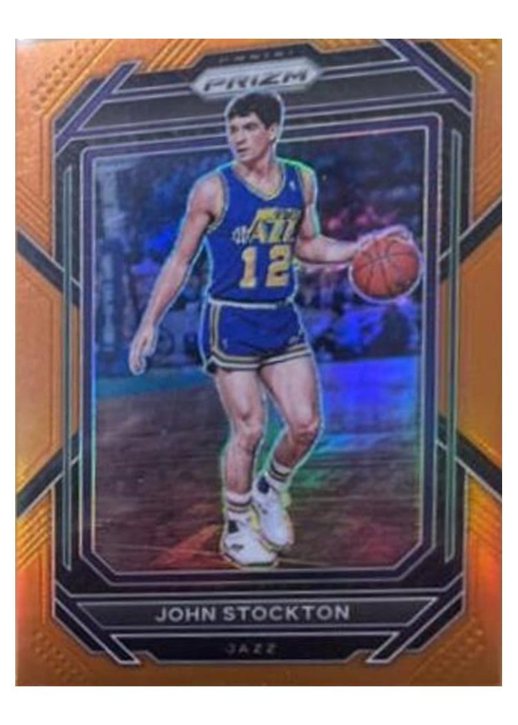 2022-23 Panini Prizm Base Set John Stockton #292 card