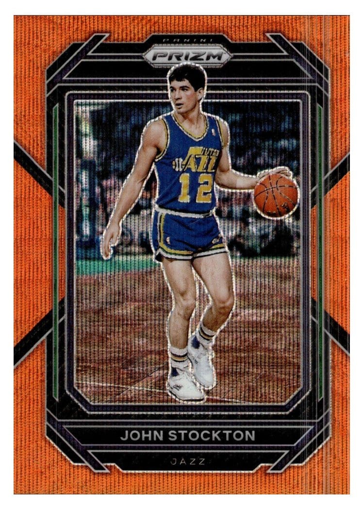 2022-23 Panini Prizm Base Set John Stockton #292 card