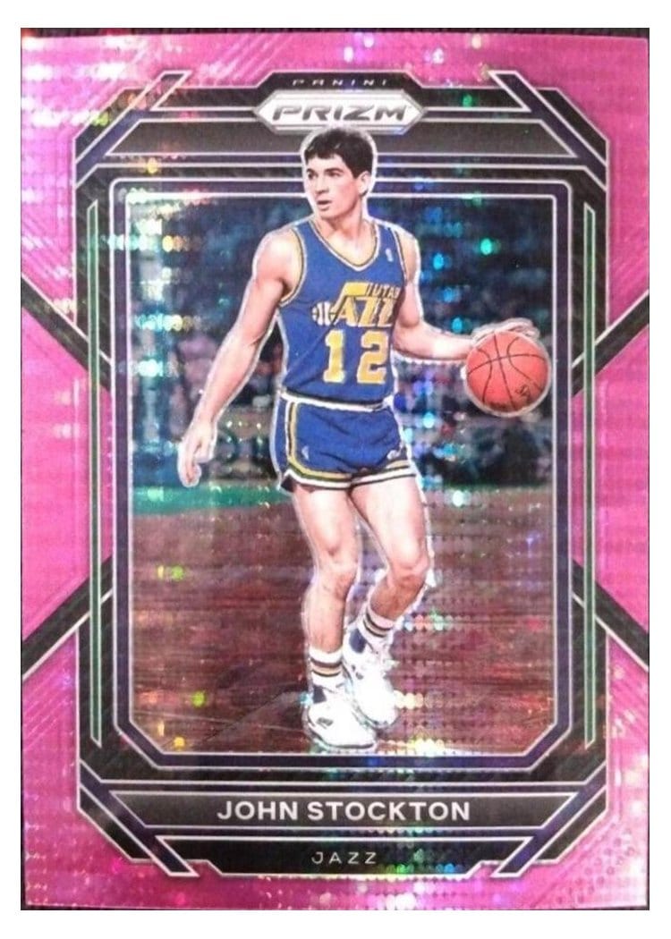 2022-23 Panini Prizm Base Set John Stockton #292 card