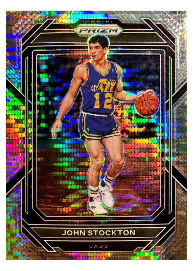 2022-23 Panini Prizm Base Set John Stockton #292 card
