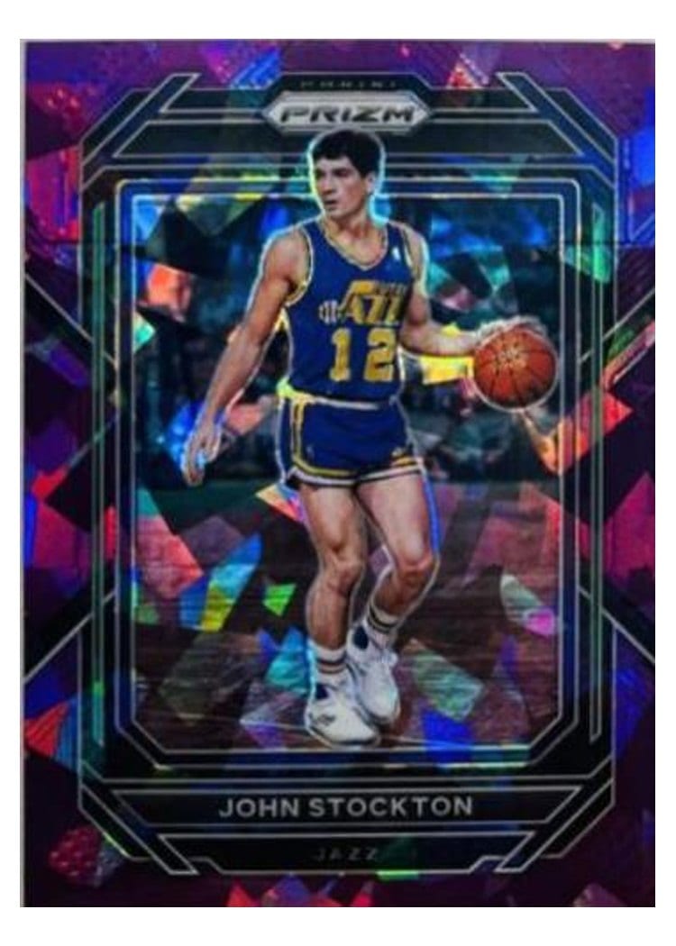 2022-23 Panini Prizm Base Set John Stockton #292 card