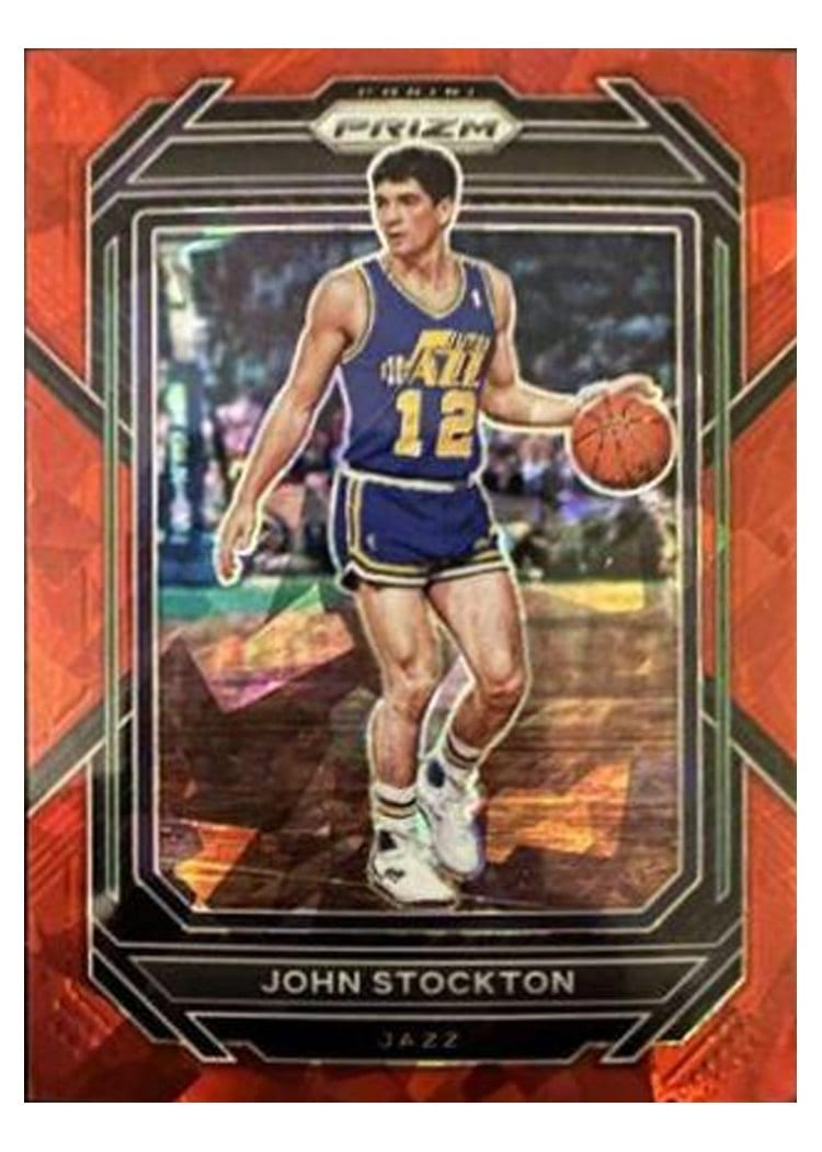 2022-23 Panini Prizm Base Set John Stockton #292 card