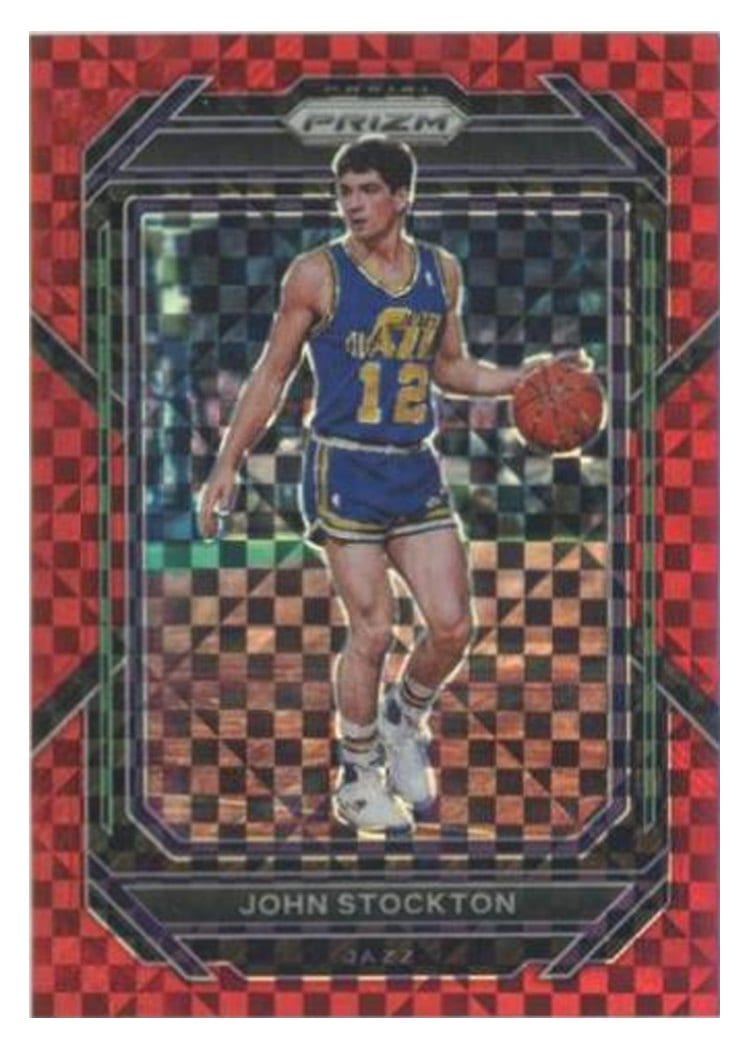 2022-23 Panini Prizm Base Set John Stockton #292 card