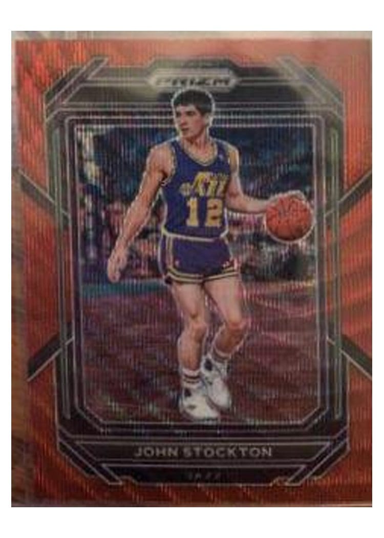 2022-23 Panini Prizm Base Set John Stockton #292 card