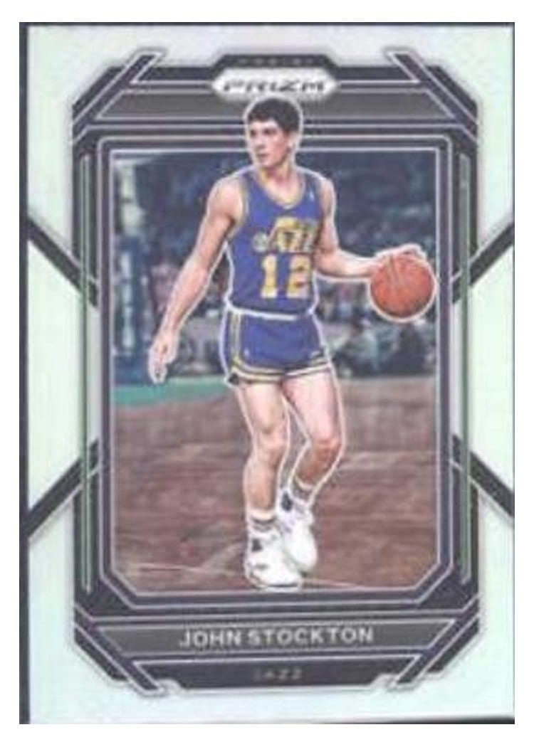 2022-23 Panini Prizm Base Set John Stockton #292 card