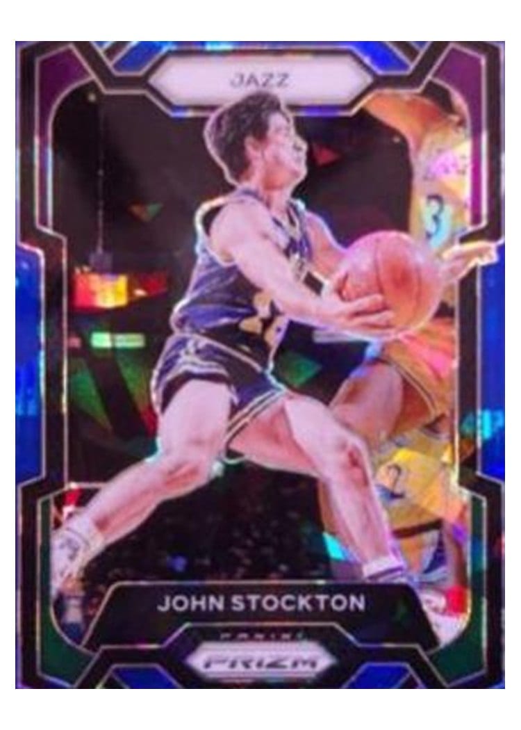 2023-24 Panini Prizm Base Set John Stockton #198 card