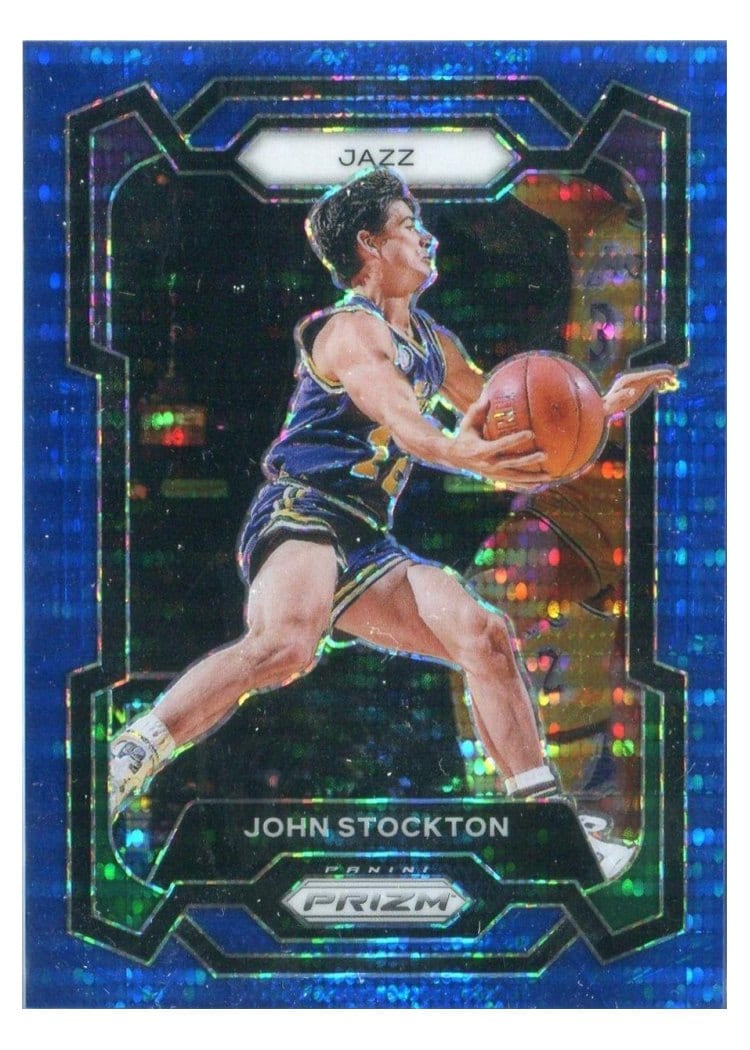 2023-24 Panini Prizm Base Set John Stockton #198 card