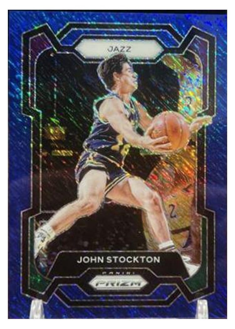 2023-24 Panini Prizm Base Set John Stockton #198 card