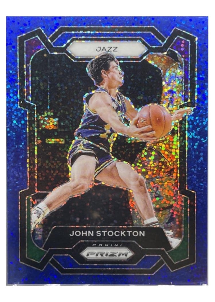 2023-24 Panini Prizm Base Set John Stockton #198 card