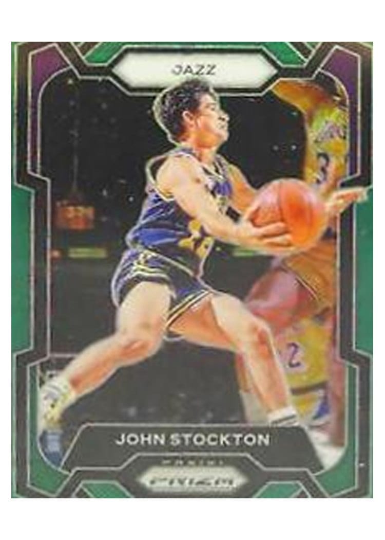 2023-24 Panini Prizm Base Set John Stockton #198 card