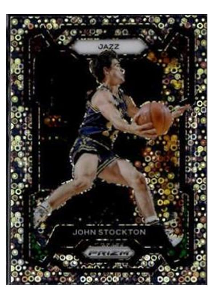 2023-24 Panini Prizm Base Set John Stockton #198 card