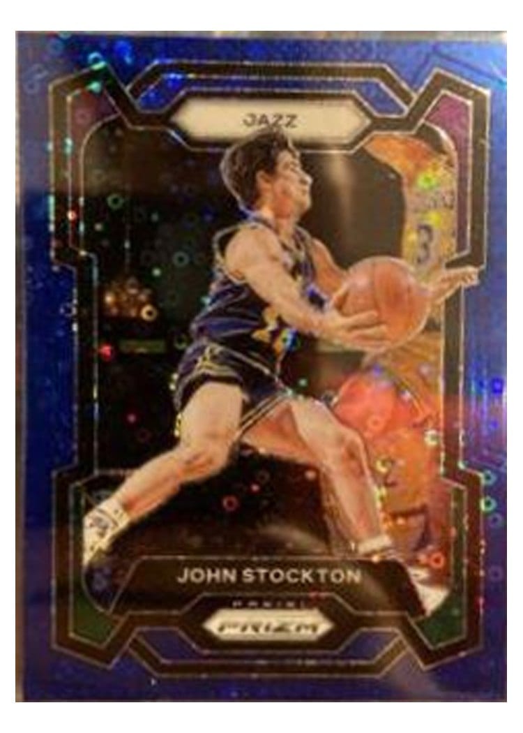 2023-24 Panini Prizm Base Set John Stockton #198 card