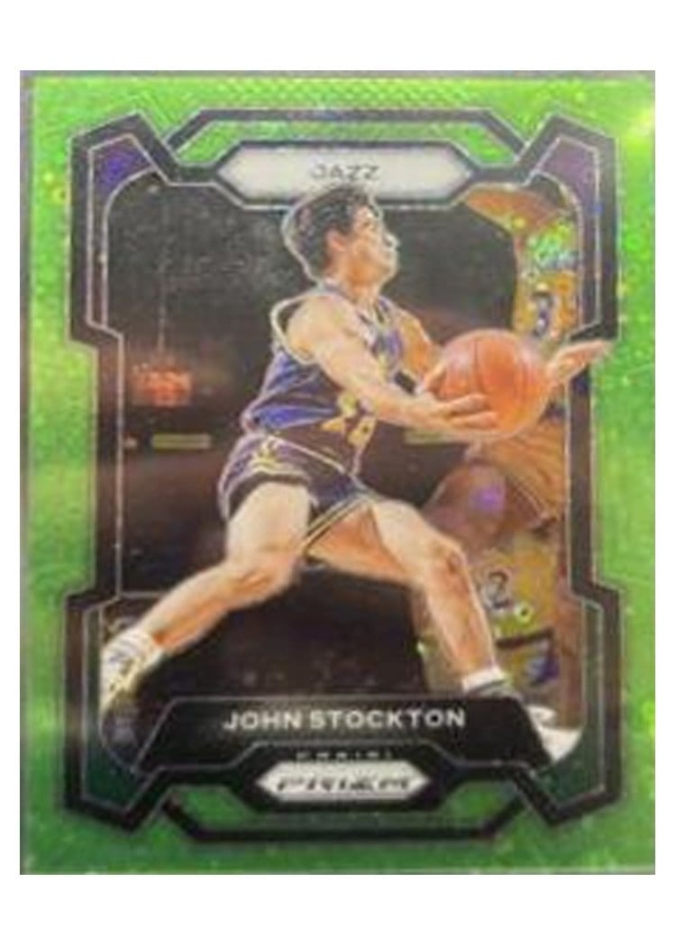 2023-24 Panini Prizm Base Set John Stockton #198 card