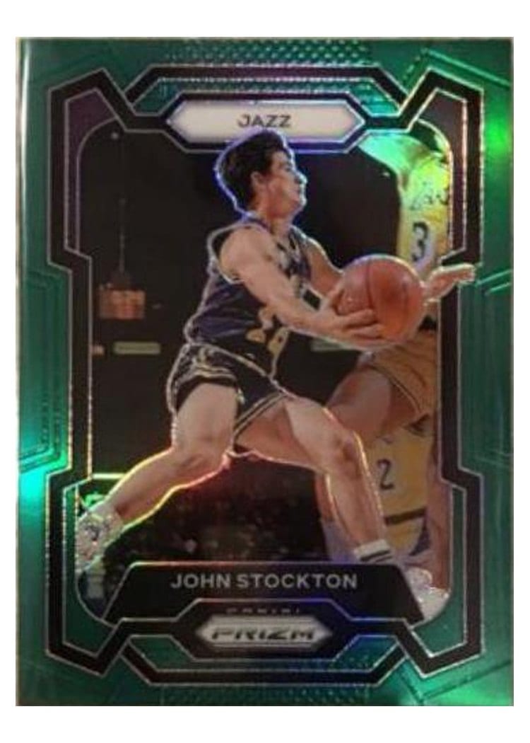 2023-24 Panini Prizm Base Set John Stockton #198 card