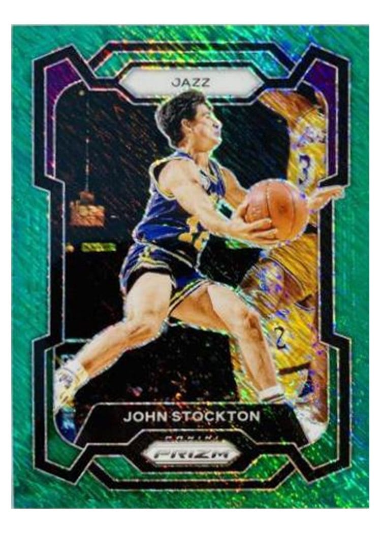 2023-24 Panini Prizm Base Set John Stockton #198 card