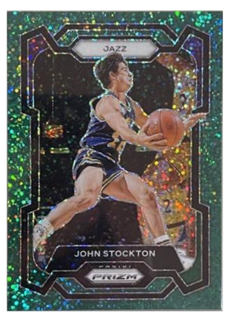 2023-24 Panini Prizm Base Set John Stockton #198 card
