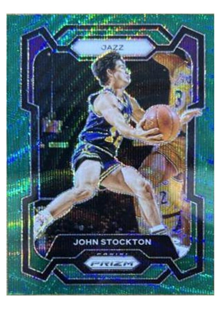 2023-24 Panini Prizm Base Set John Stockton #198 card