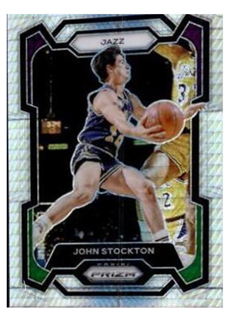 2023-24 Panini Prizm Base Set John Stockton #198 card
