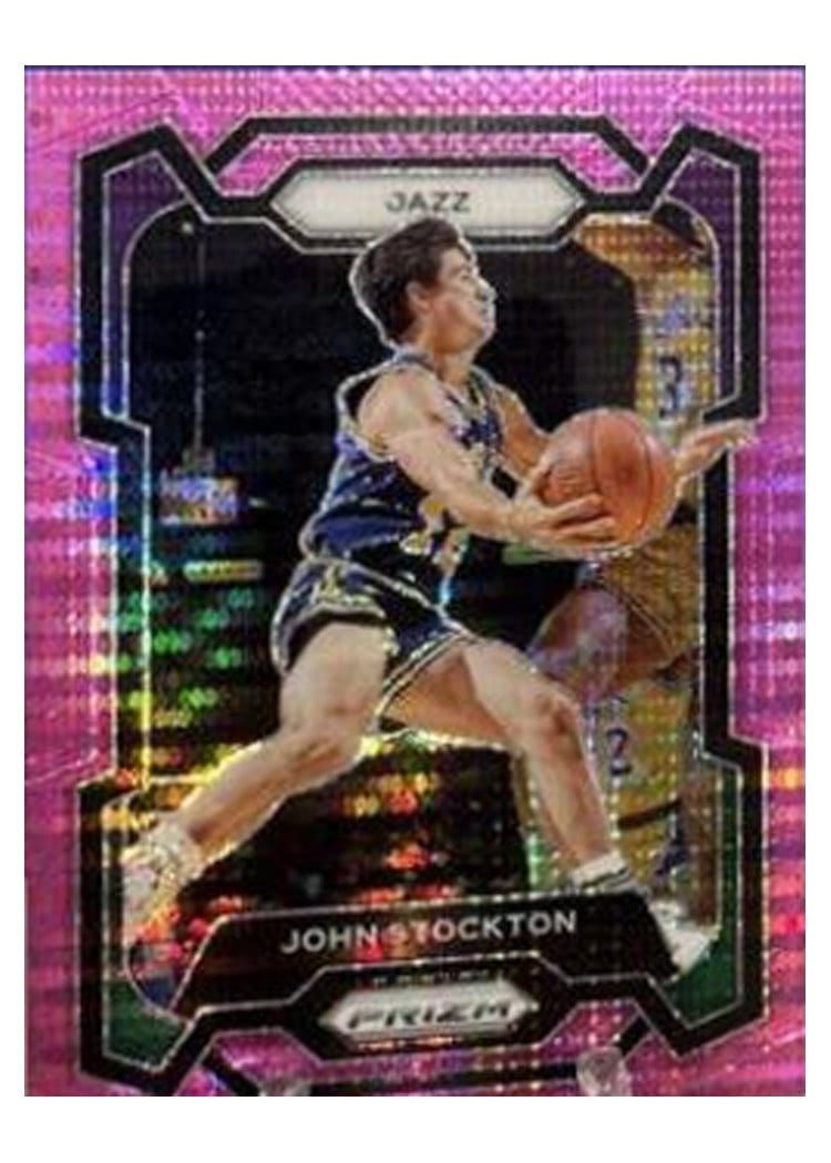 2023-24 Panini Prizm Base Set John Stockton #198 card
